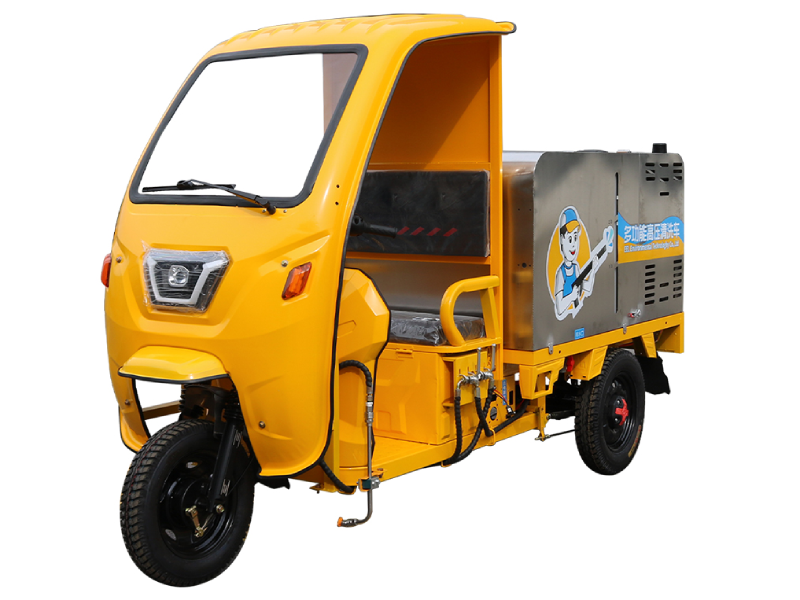 电动不锈钢高压清洗车（800L）